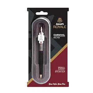 ROYALE 2574 CARNIVAL BALL PEN LACQUE BLACK