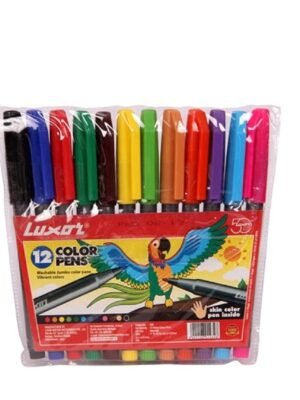 LUXOR 920 JUNIOR COLOR PEN PACK OF 12PCS