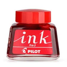 PILOT 2307 INK BOTTLE RED 30ML