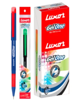 LUXOR 1760-N GELONE GEL PEN 0.6MM PACK OF 10PCS