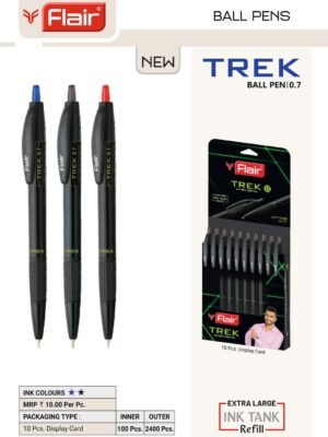 FLAIR TREK BALL PEN PACK OF 10PCS